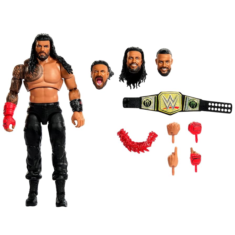 Amazon.com: WWE Roman Reigns (Gold Belt) Best of Ultimate
